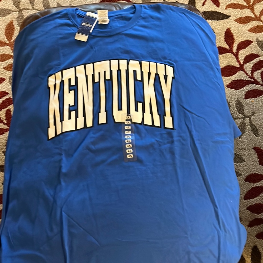 4XL Kentucky Wildcats Royal Blue Kentucky T-shirt- Brand New